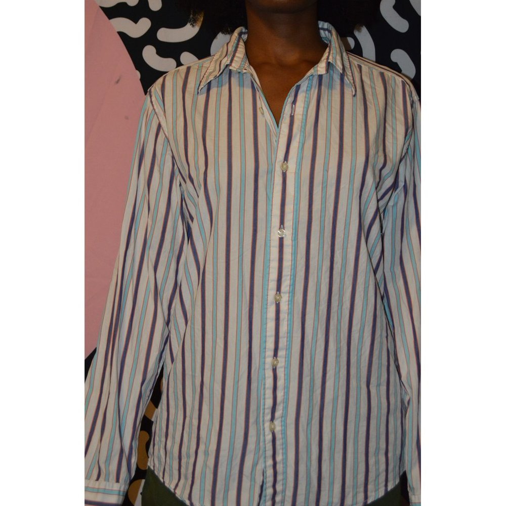 Disco your heart away button down
